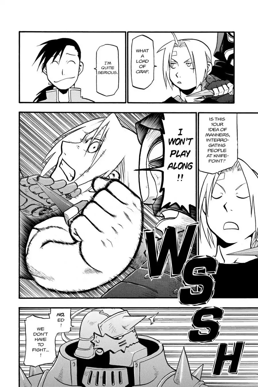 FullMetal Alchemist Chapter 33 page 4 - Chapter 33: Showdown In Rush Valley