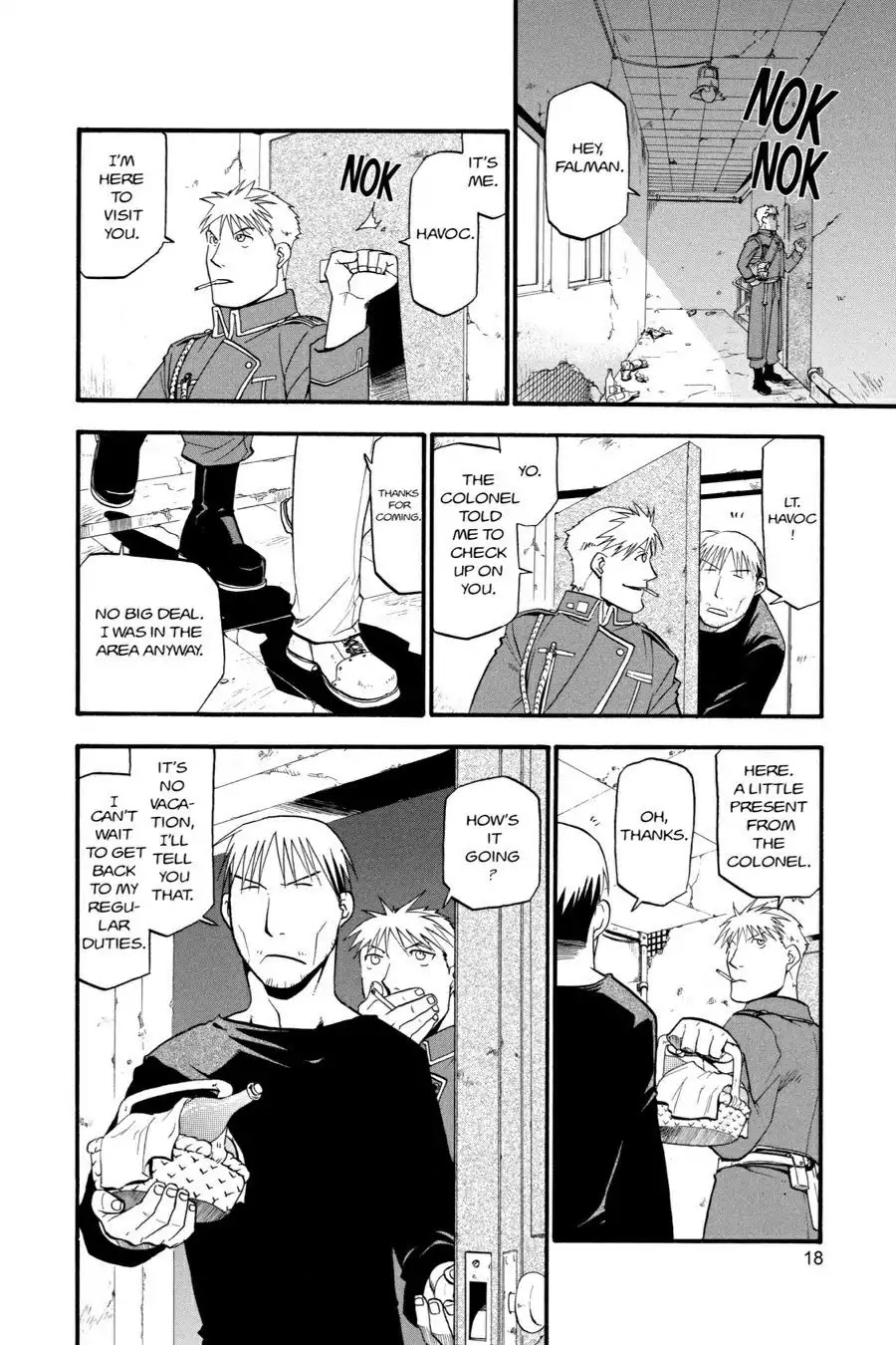 FullMetal Alchemist Chapter 34 page 17 - Chapter 34: The Footsteps of A War Comrade