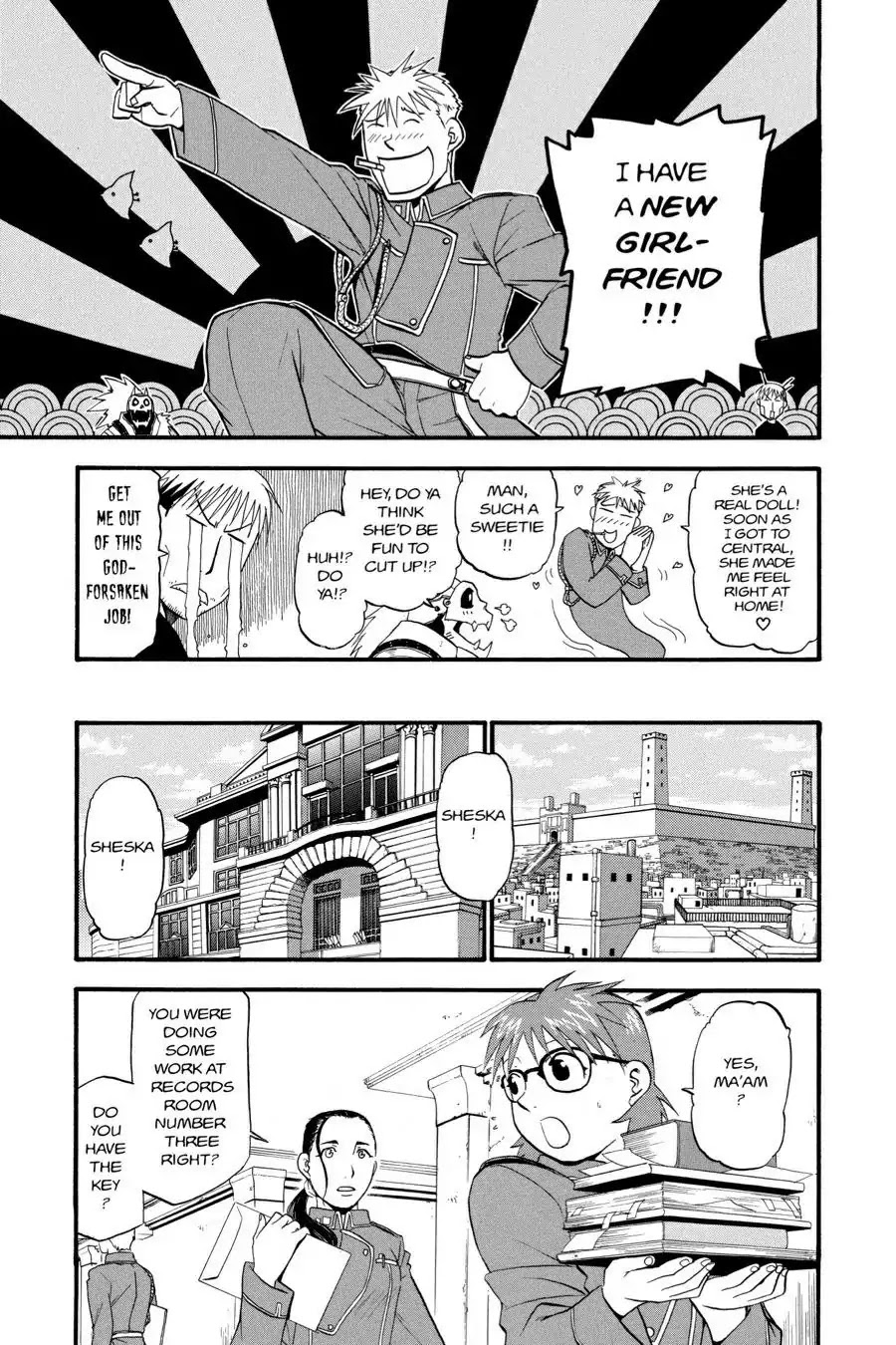 FullMetal Alchemist Chapter 34 page 20 - Chapter 34: The Footsteps of A War Comrade