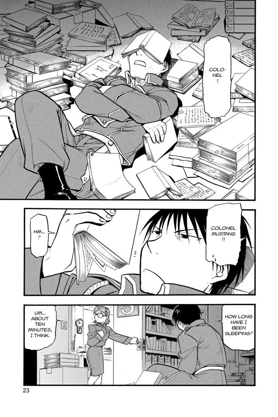 FullMetal Alchemist Chapter 34 page 22 - Chapter 34: The Footsteps of A War Comrade