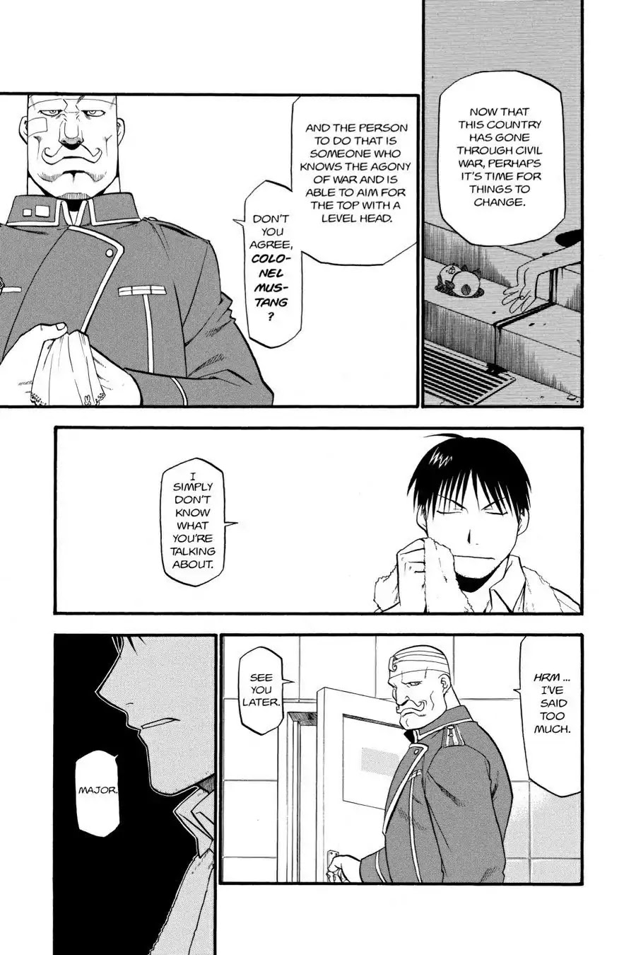 FullMetal Alchemist Chapter 34 page 34 - Chapter 34: The Footsteps of A War Comrade