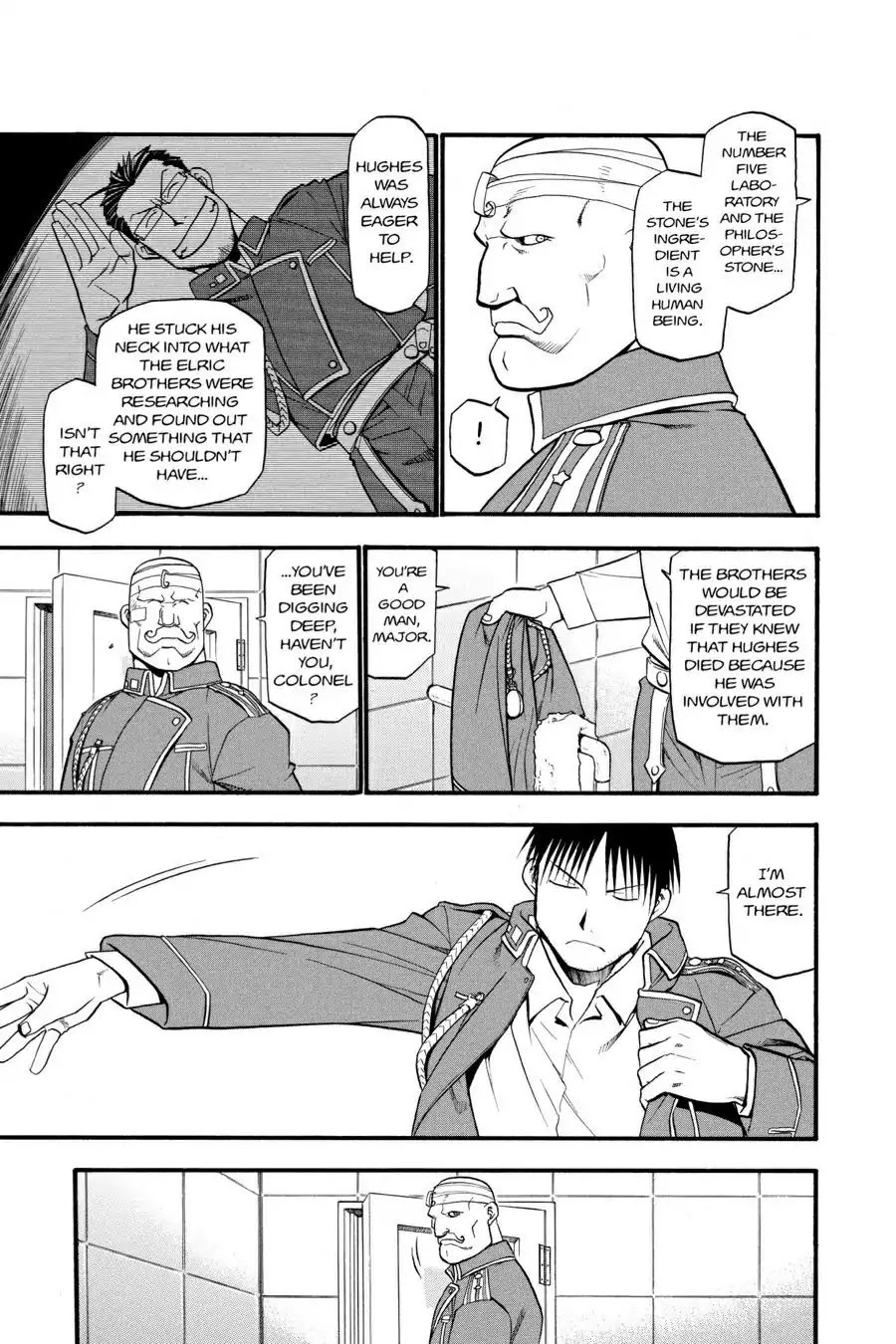 FullMetal Alchemist Chapter 34 page 36 - Chapter 34: The Footsteps of A War Comrade