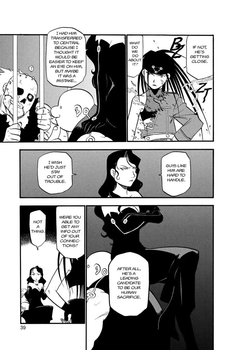 FullMetal Alchemist Chapter 34 page 38 - Chapter 34: The Footsteps of A War Comrade