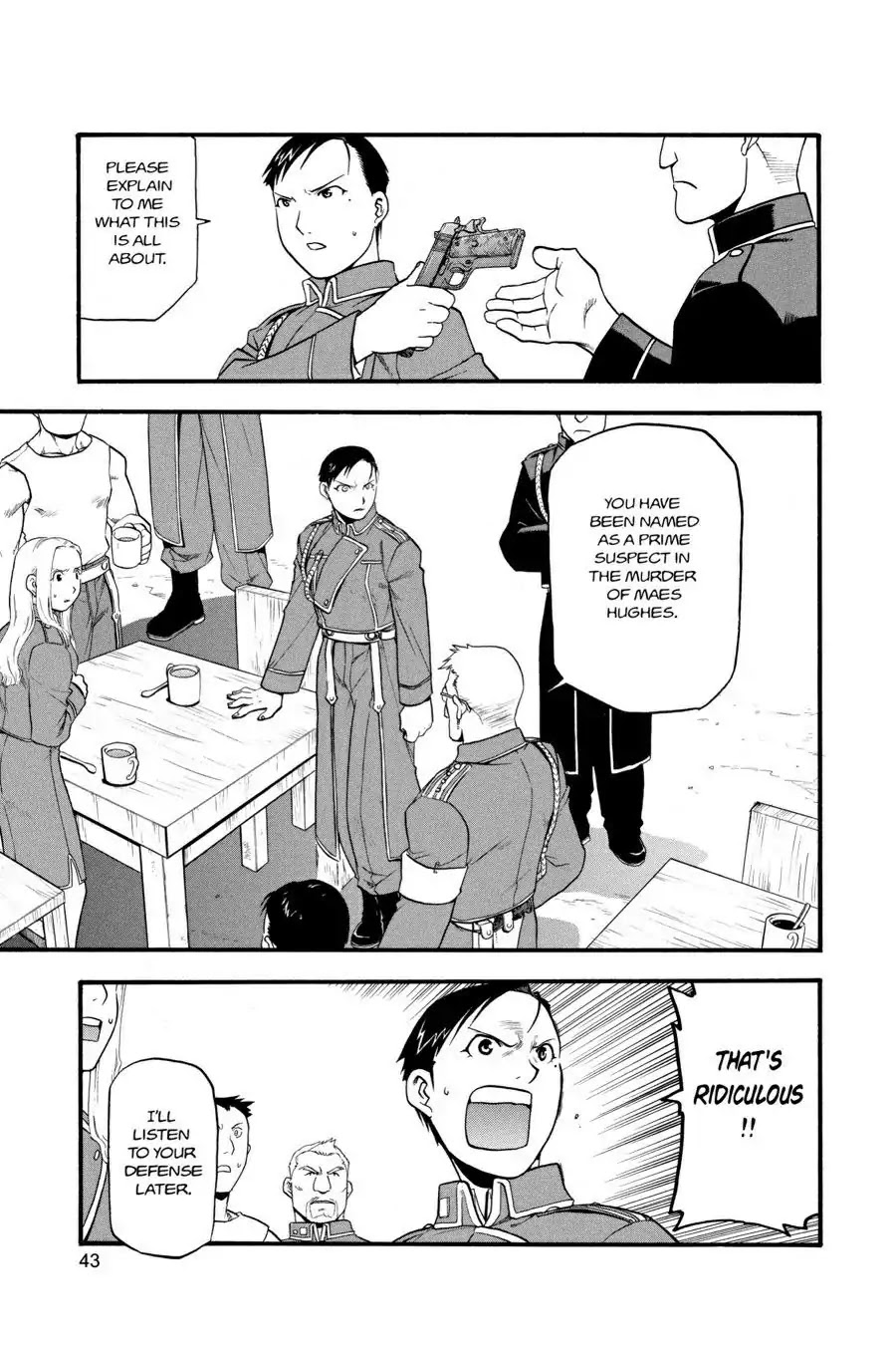 FullMetal Alchemist Chapter 34 page 42 - Chapter 34: The Footsteps of A War Comrade