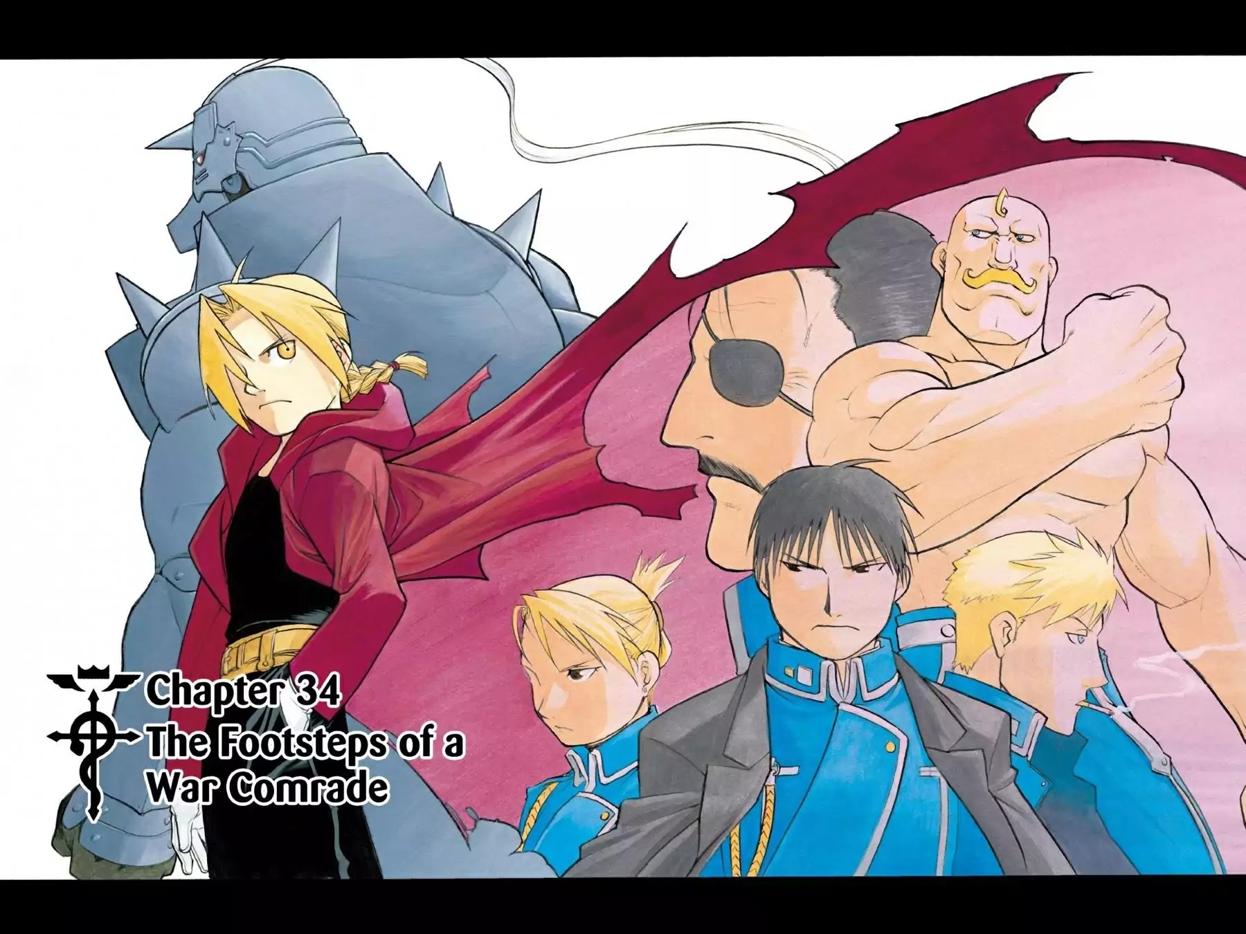 FullMetal Alchemist Chapter 34 page 8 - Chapter 34: The Footsteps of A War Comrade