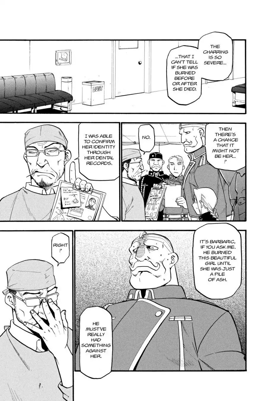 Fullmetal Alchemist manga, chapter 36, page 12 of 45