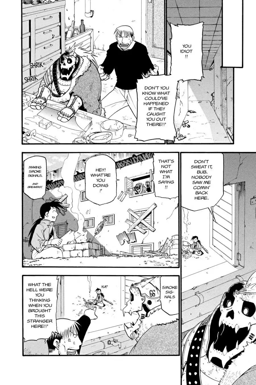 Fullmetal Alchemist manga, chapter 36, page 17 of 45