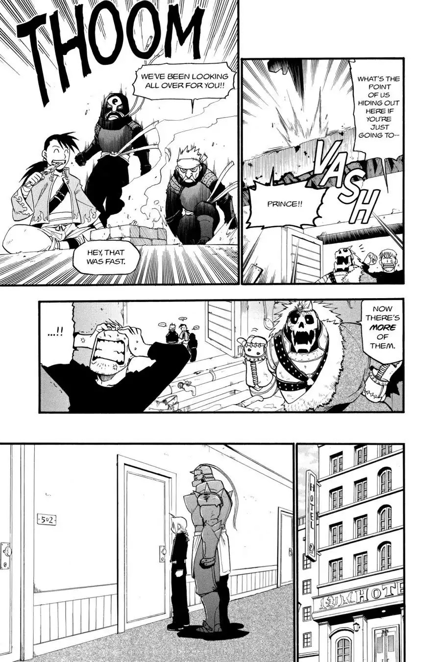 Fullmetal Alchemist manga, chapter 36, page 18 of 45