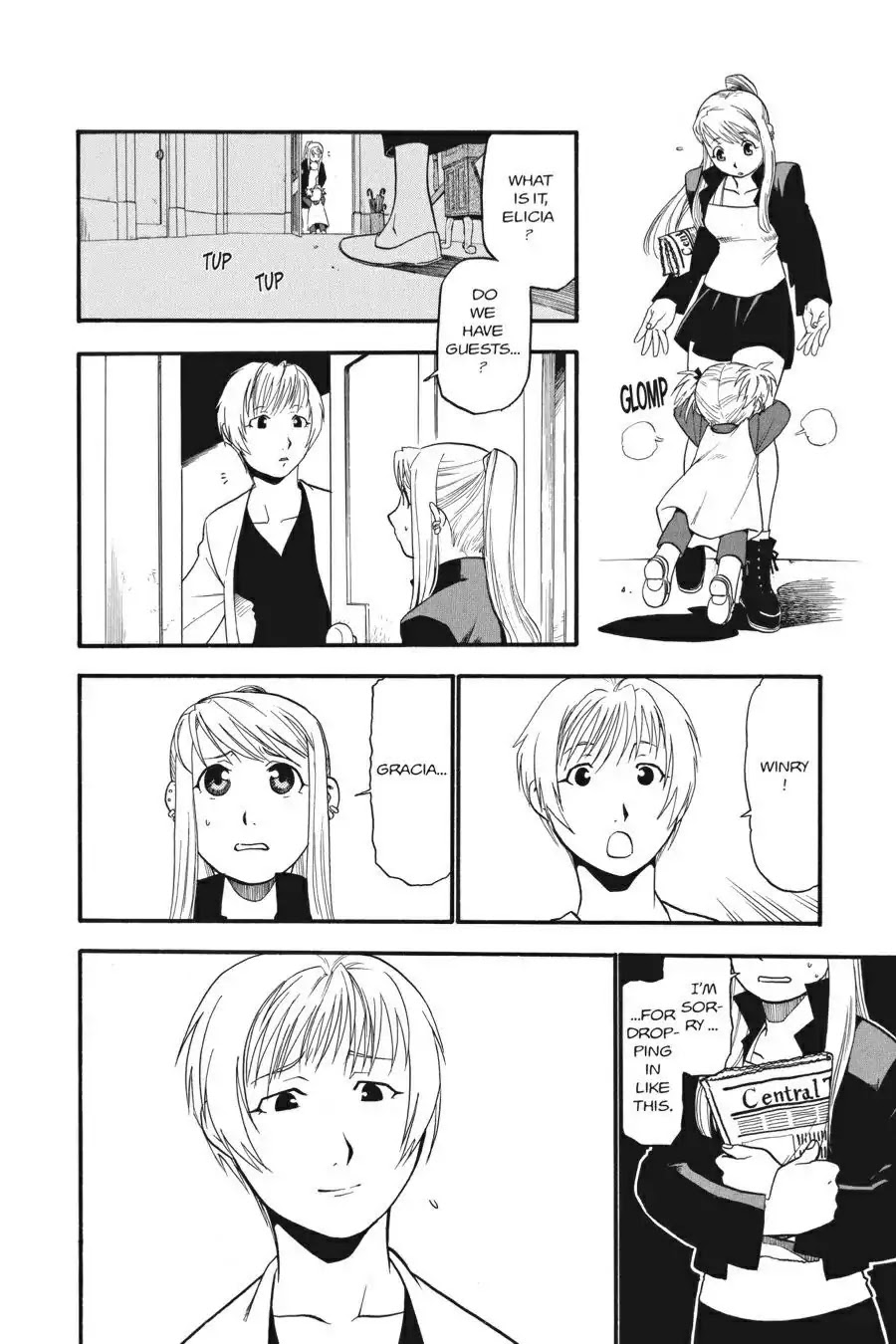 Fullmetal Alchemist manga, chapter 36, page 23 of 45