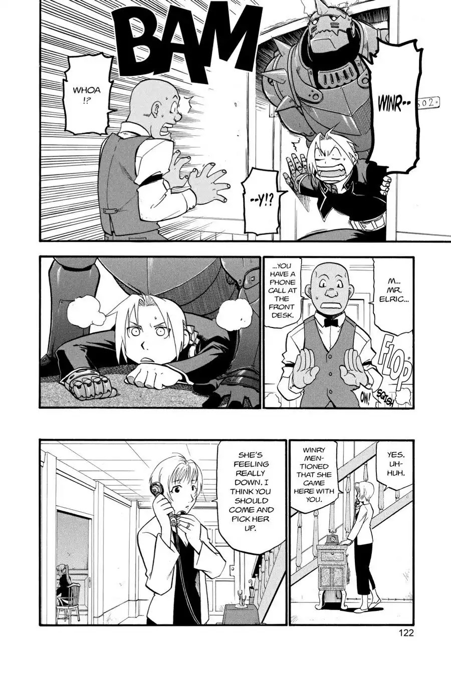 Fullmetal Alchemist manga, chapter 36, page 25 of 45