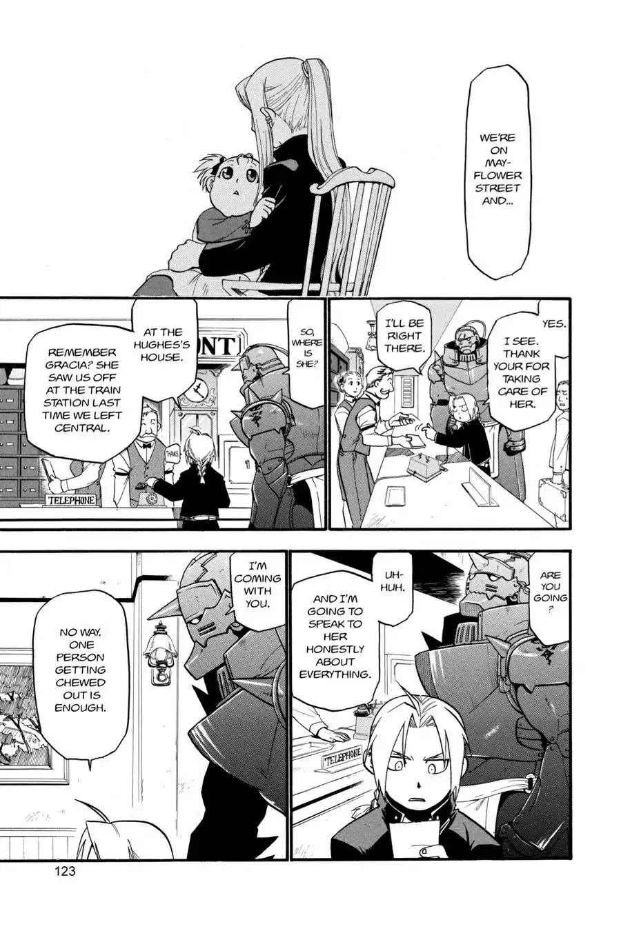 Fullmetal Alchemist manga, chapter 36, page 26 of 45
