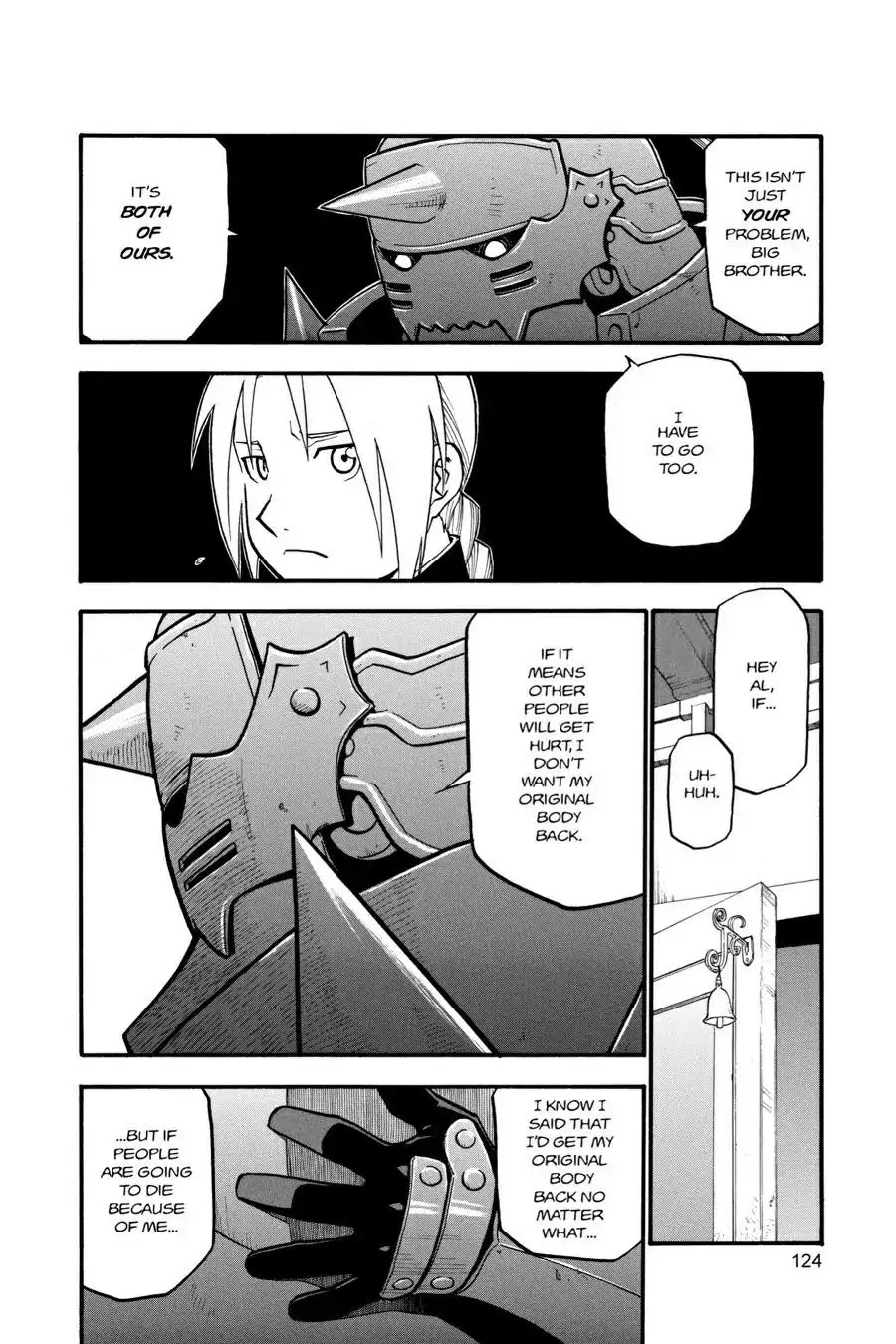 Fullmetal Alchemist manga, chapter 36, page 27 of 45