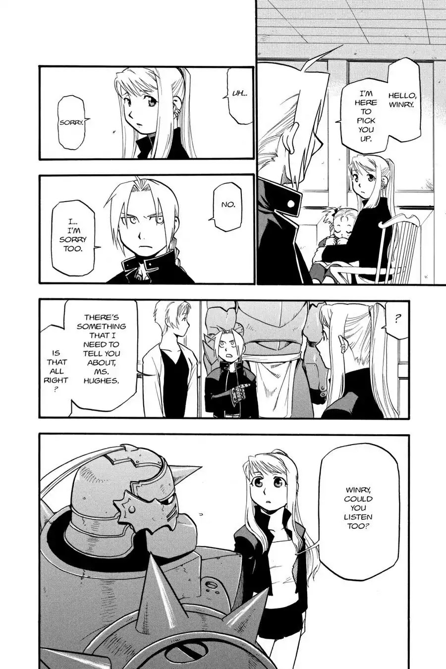 Fullmetal Alchemist manga, chapter 36, page 29 of 45