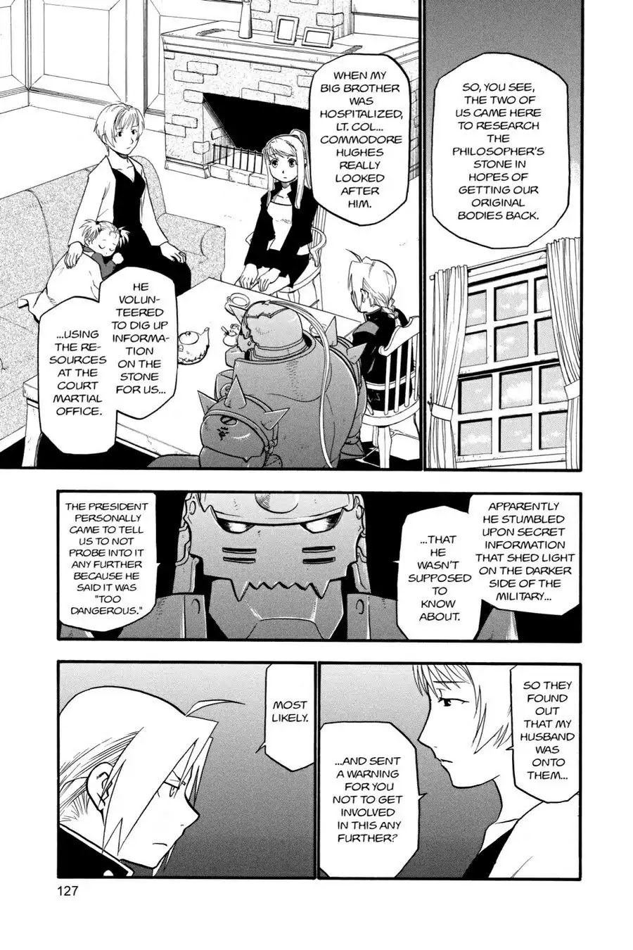 Fullmetal Alchemist manga, chapter 36, page 30 of 45