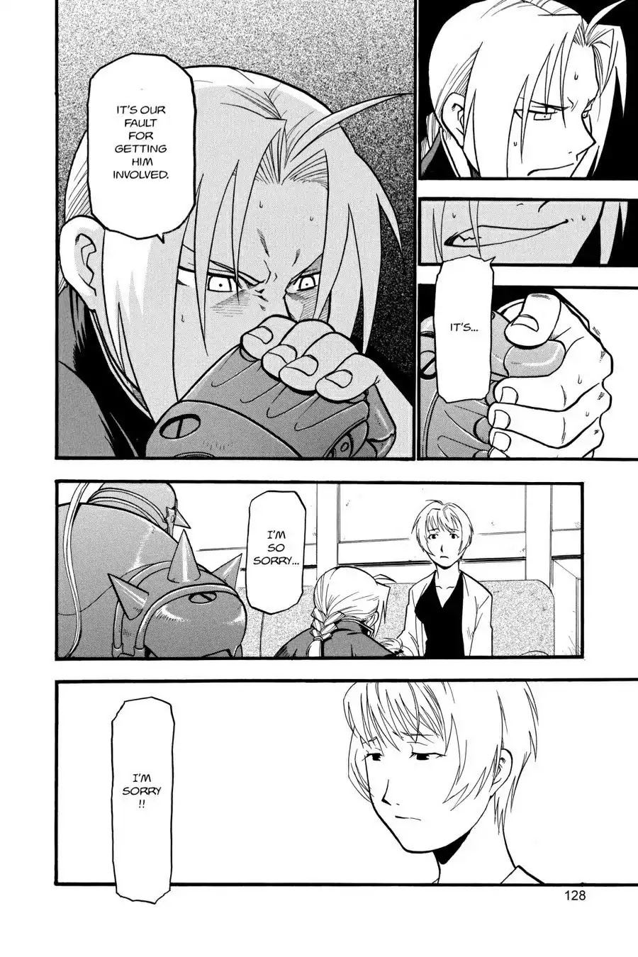 Fullmetal Alchemist manga, chapter 36, page 31 of 45