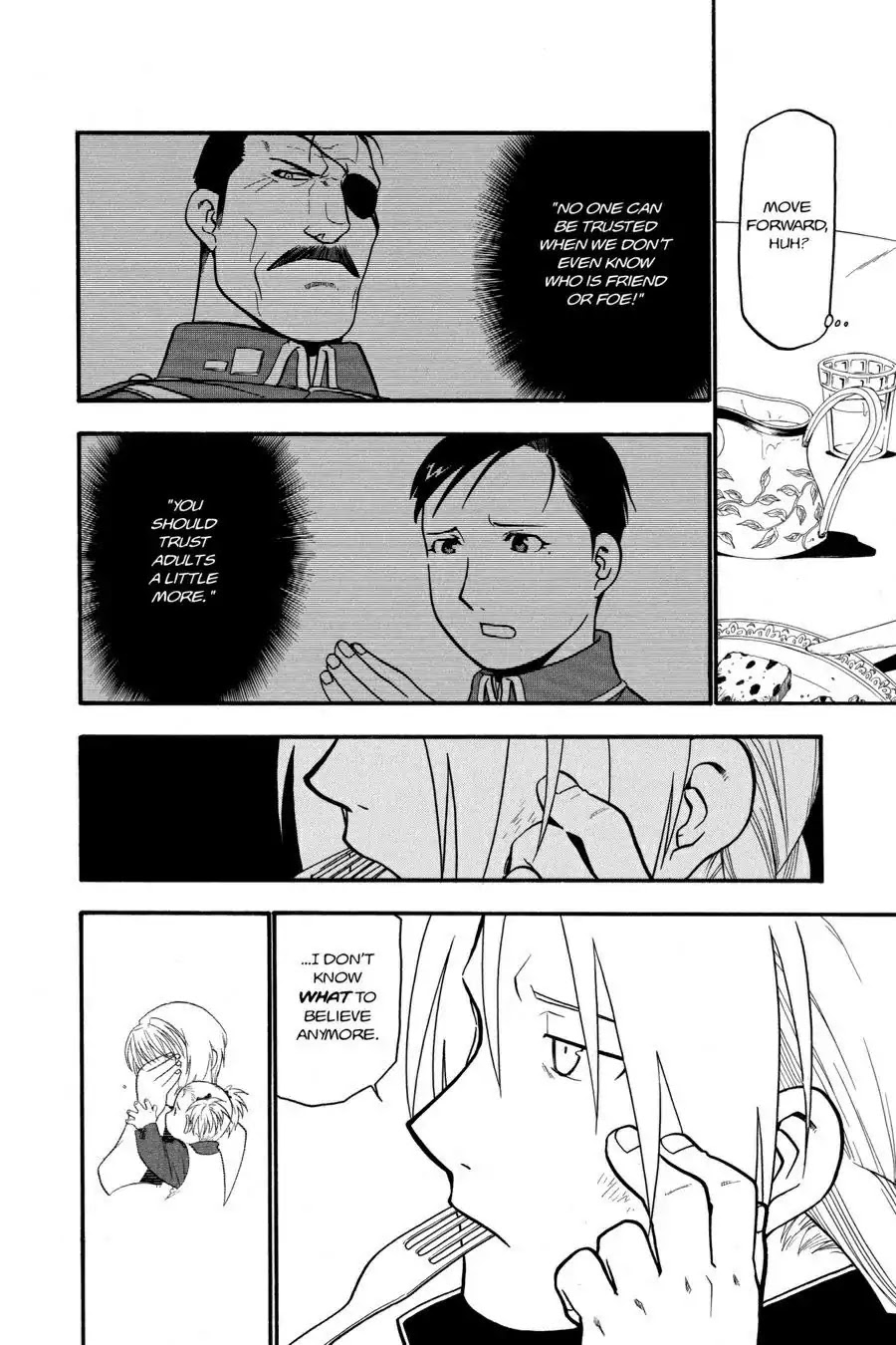 Fullmetal Alchemist manga, chapter 36, page 35 of 45