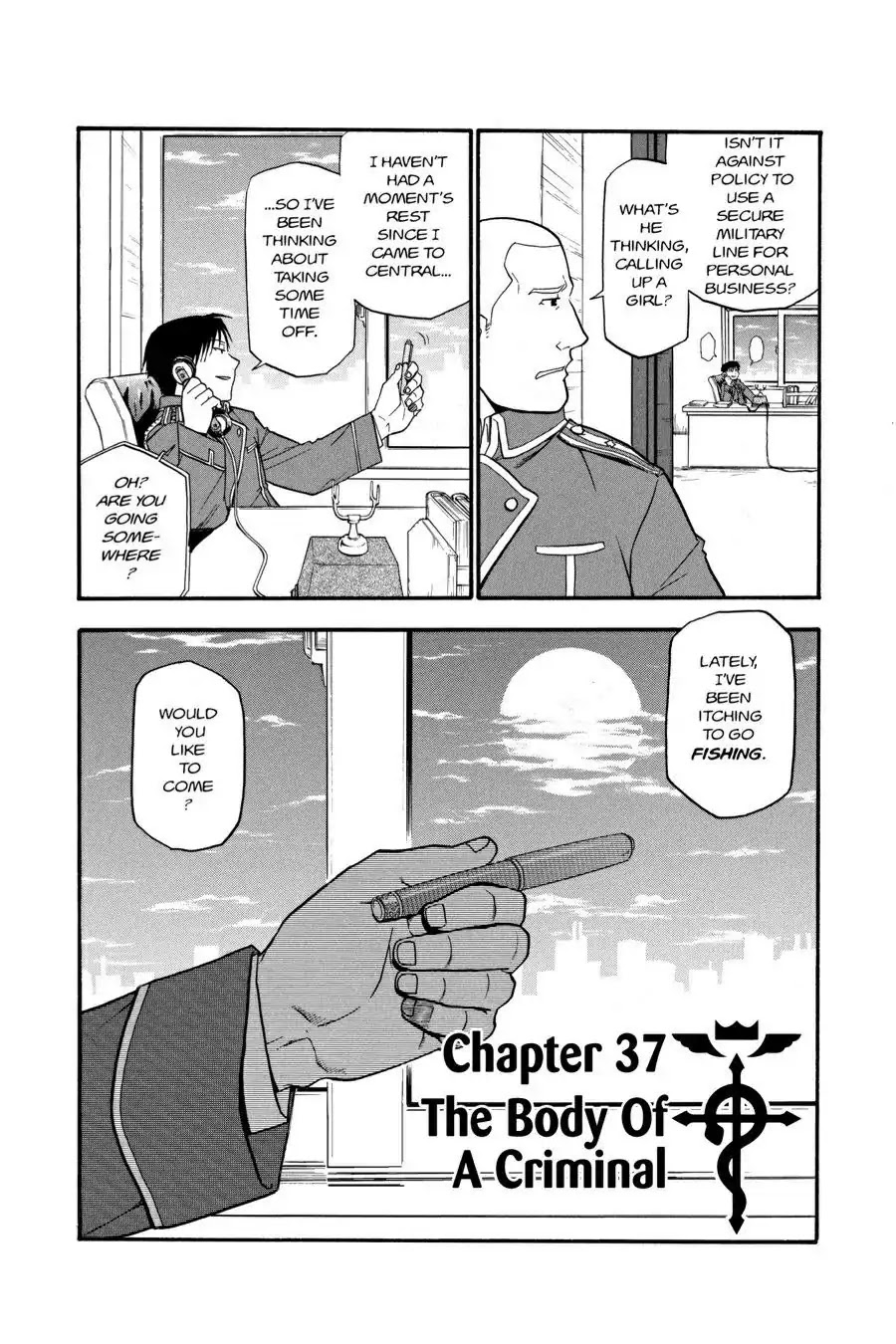 FullMetal Alchemist Chapter 37 page 4 - Chapter 37: The Body of A Criminal