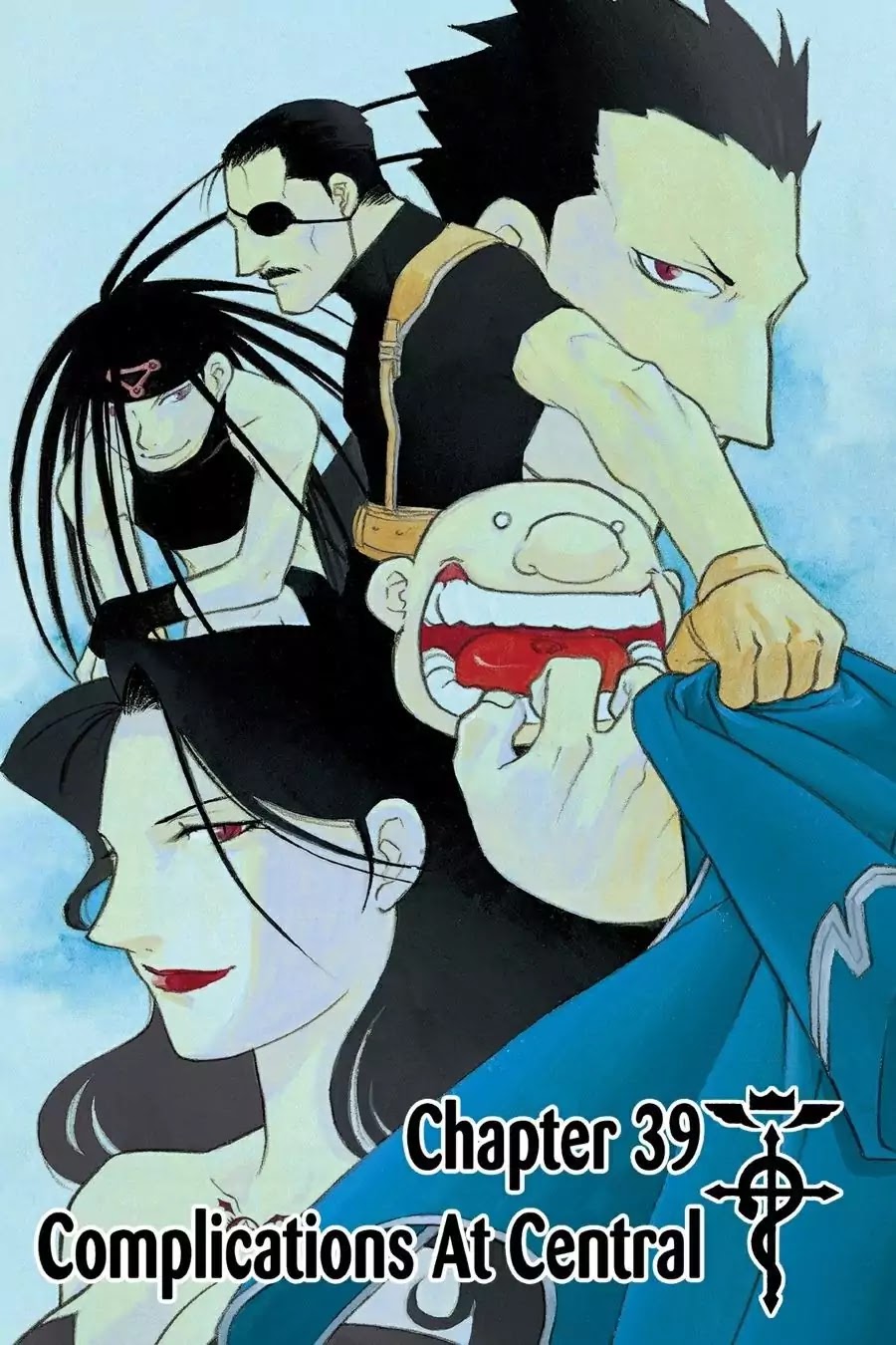 Fullmetal Alchemist manga, chapter 39, page 1 of 48