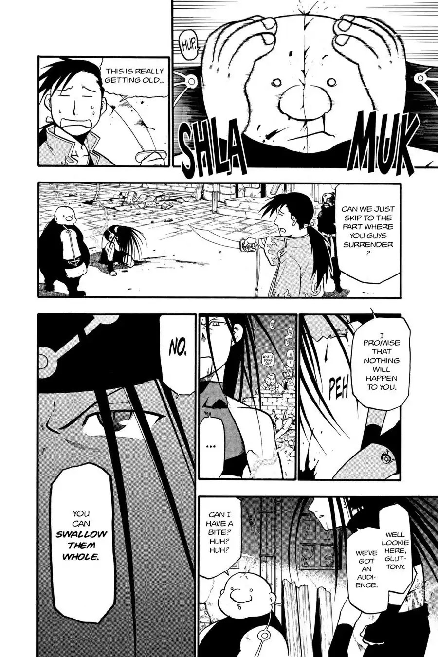 Fullmetal Alchemist manga, chapter 39, page 14 of 48