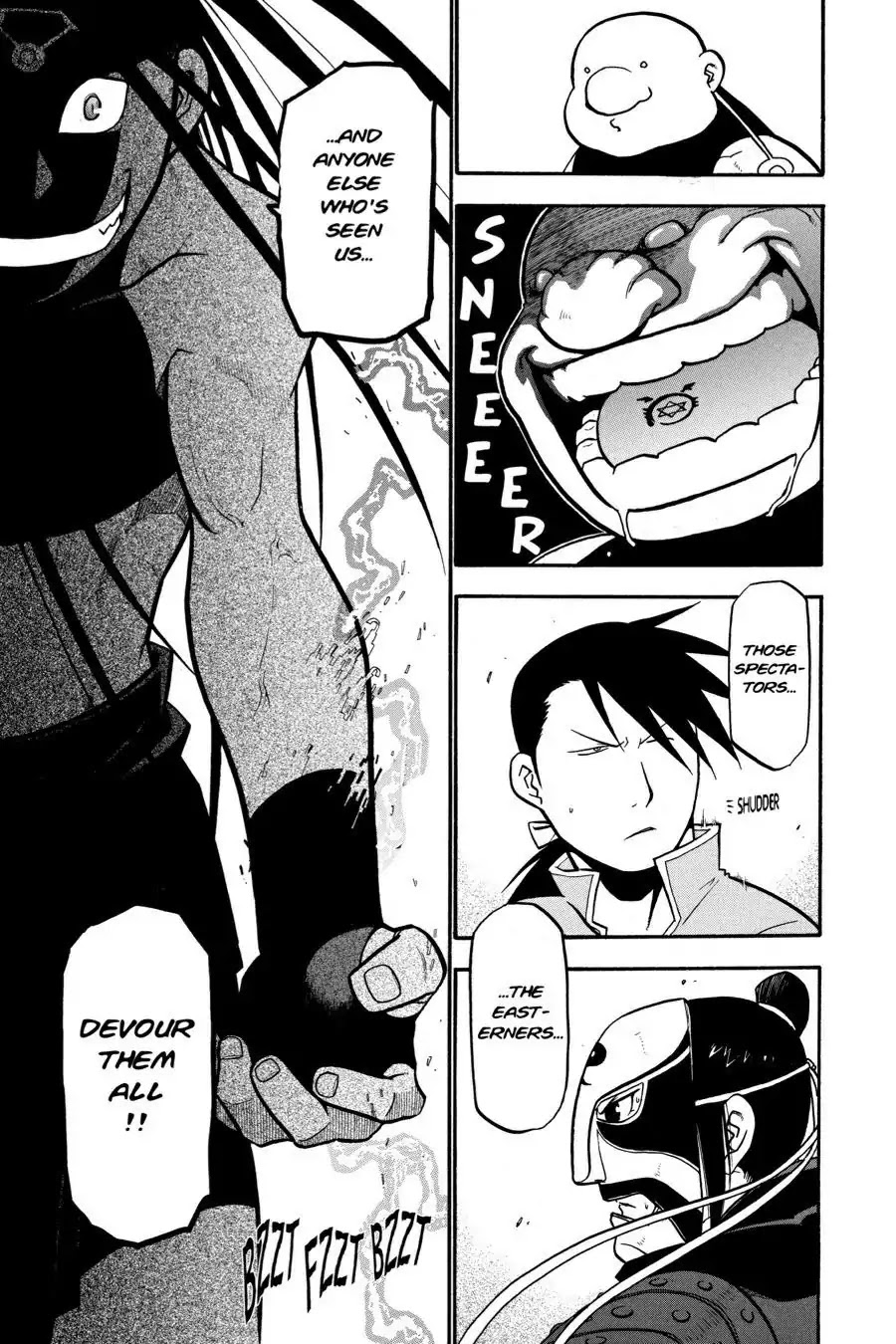 Fullmetal Alchemist manga, chapter 39, page 15 of 48