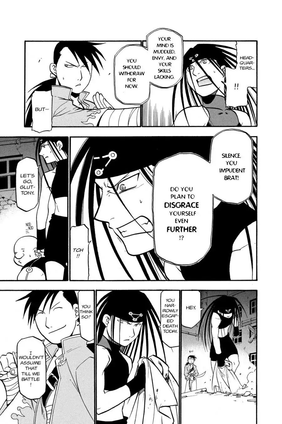 Fullmetal Alchemist manga, chapter 39, page 17 of 48