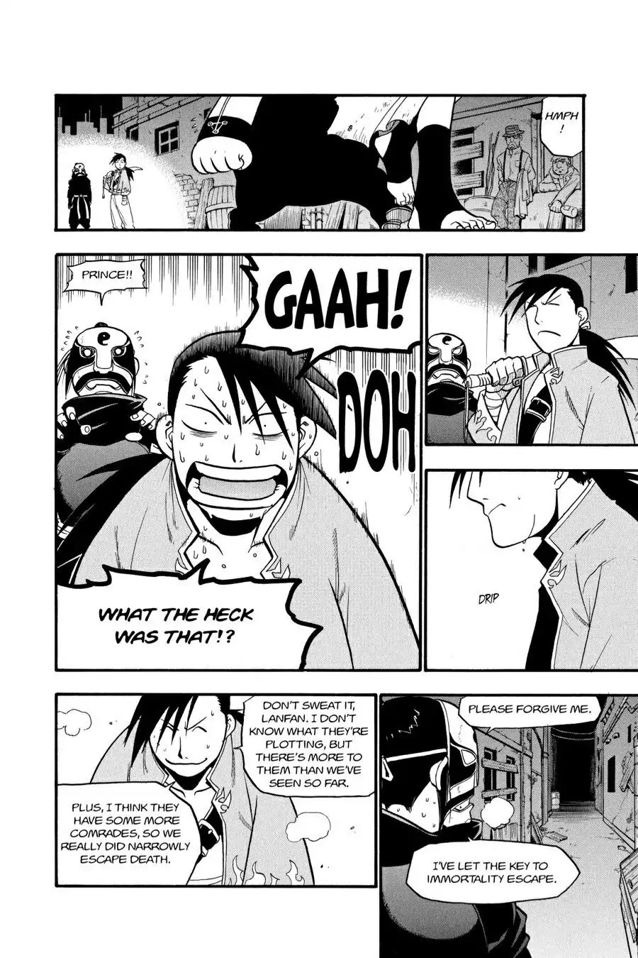 Fullmetal Alchemist manga, chapter 39, page 18 of 48
