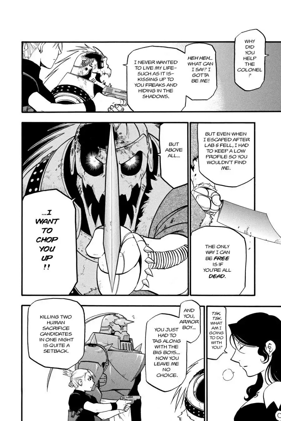 Fullmetal Alchemist manga, chapter 39, page 20 of 48