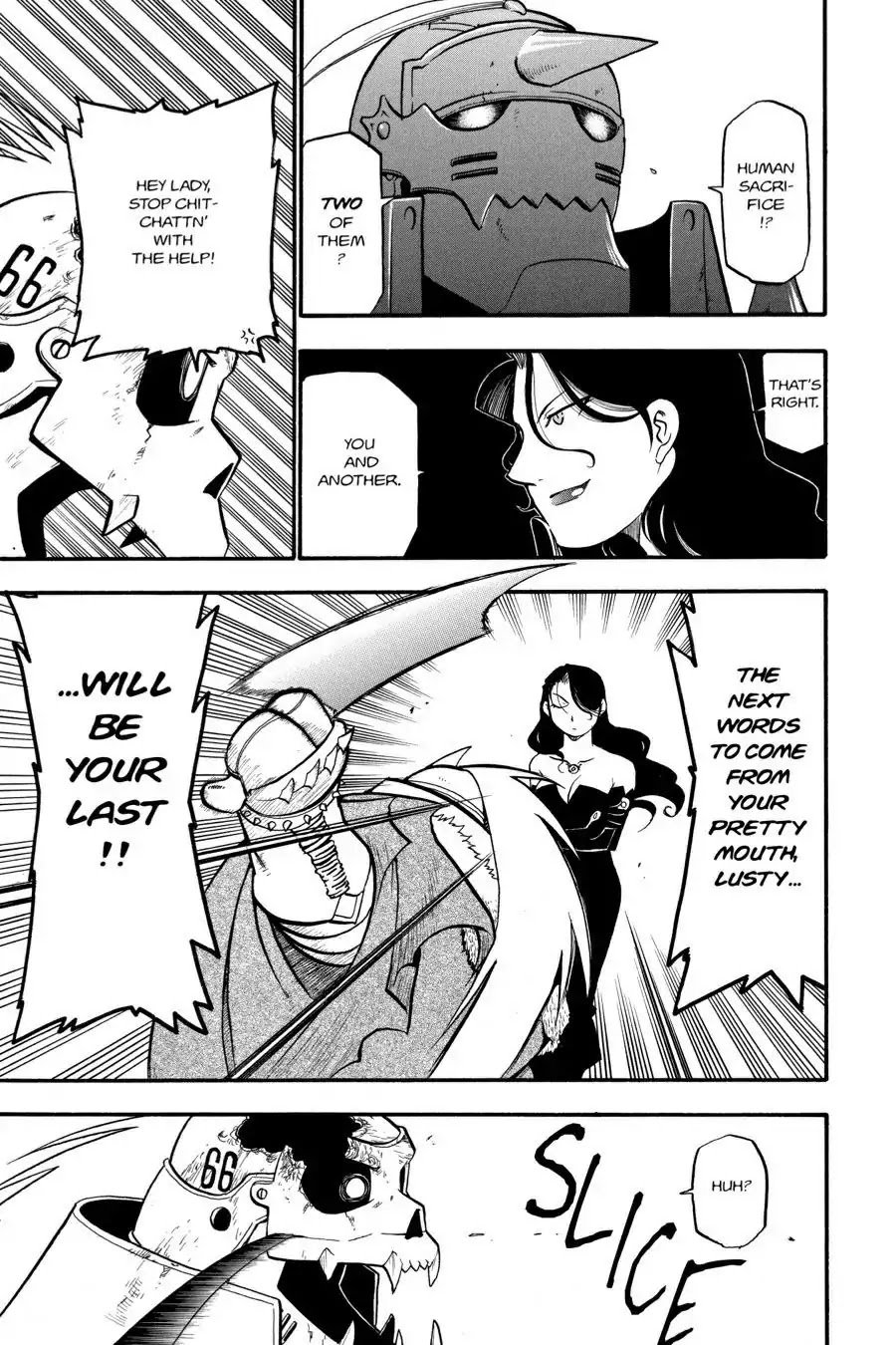 Fullmetal Alchemist manga, chapter 39, page 21 of 48