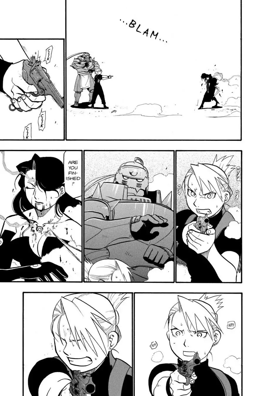 Fullmetal Alchemist manga, chapter 39, page 27 of 48