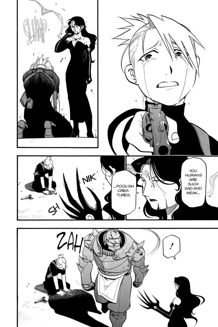 Fullmetal Alchemist manga, chapter 39, page 28 of 48