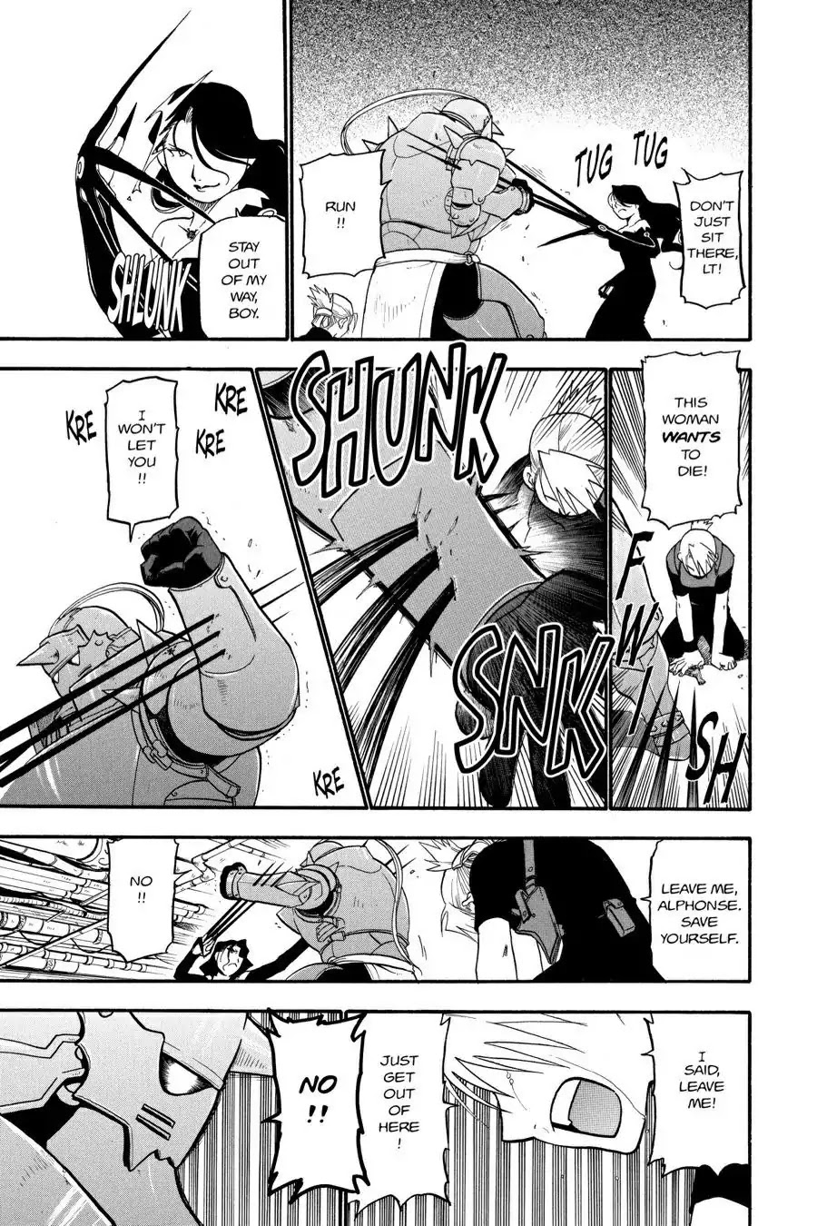 Fullmetal Alchemist manga, chapter 39, page 31 of 48