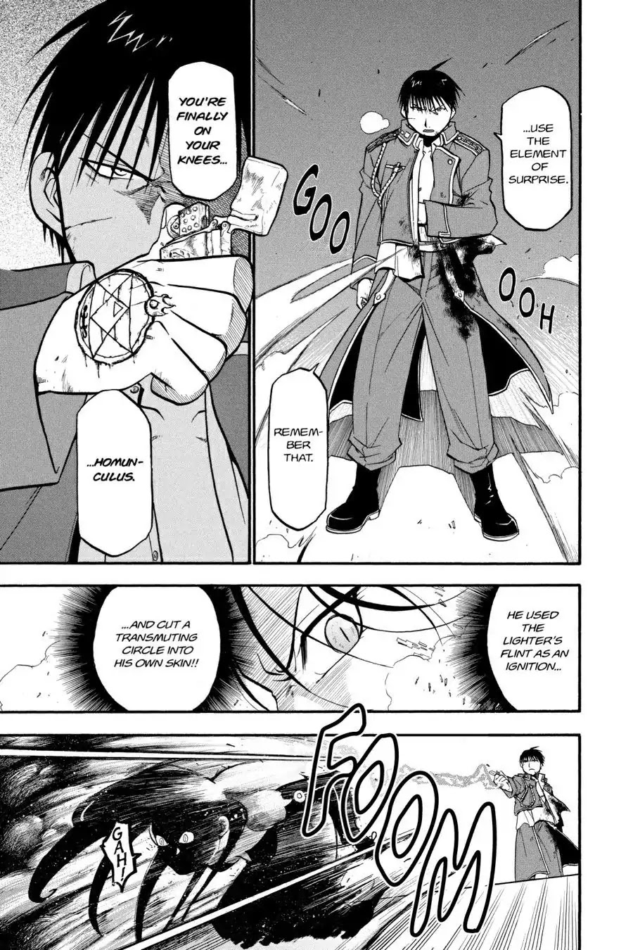 Fullmetal Alchemist manga, chapter 39, page 35 of 48
