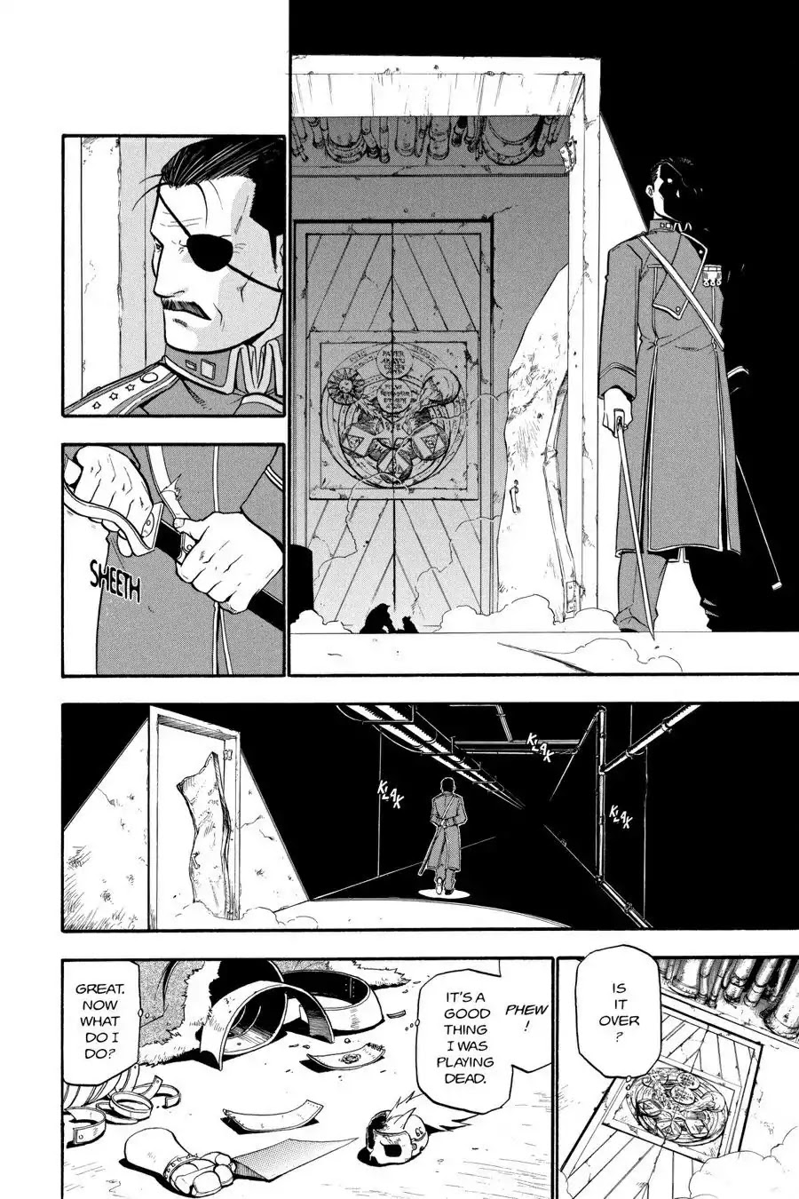 Fullmetal Alchemist manga, chapter 39, page 42 of 48