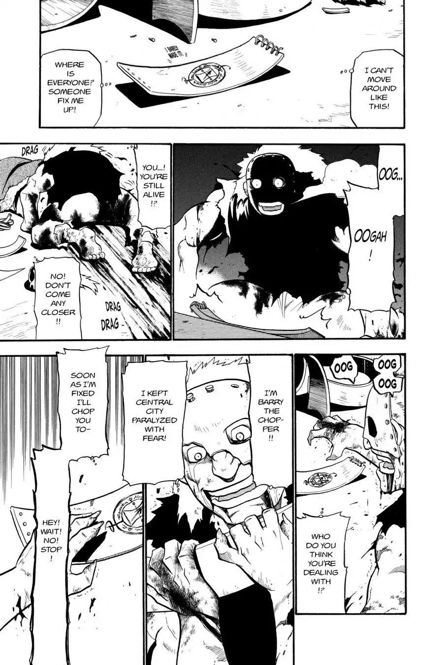 Fullmetal Alchemist manga, chapter 39, page 43 of 48
