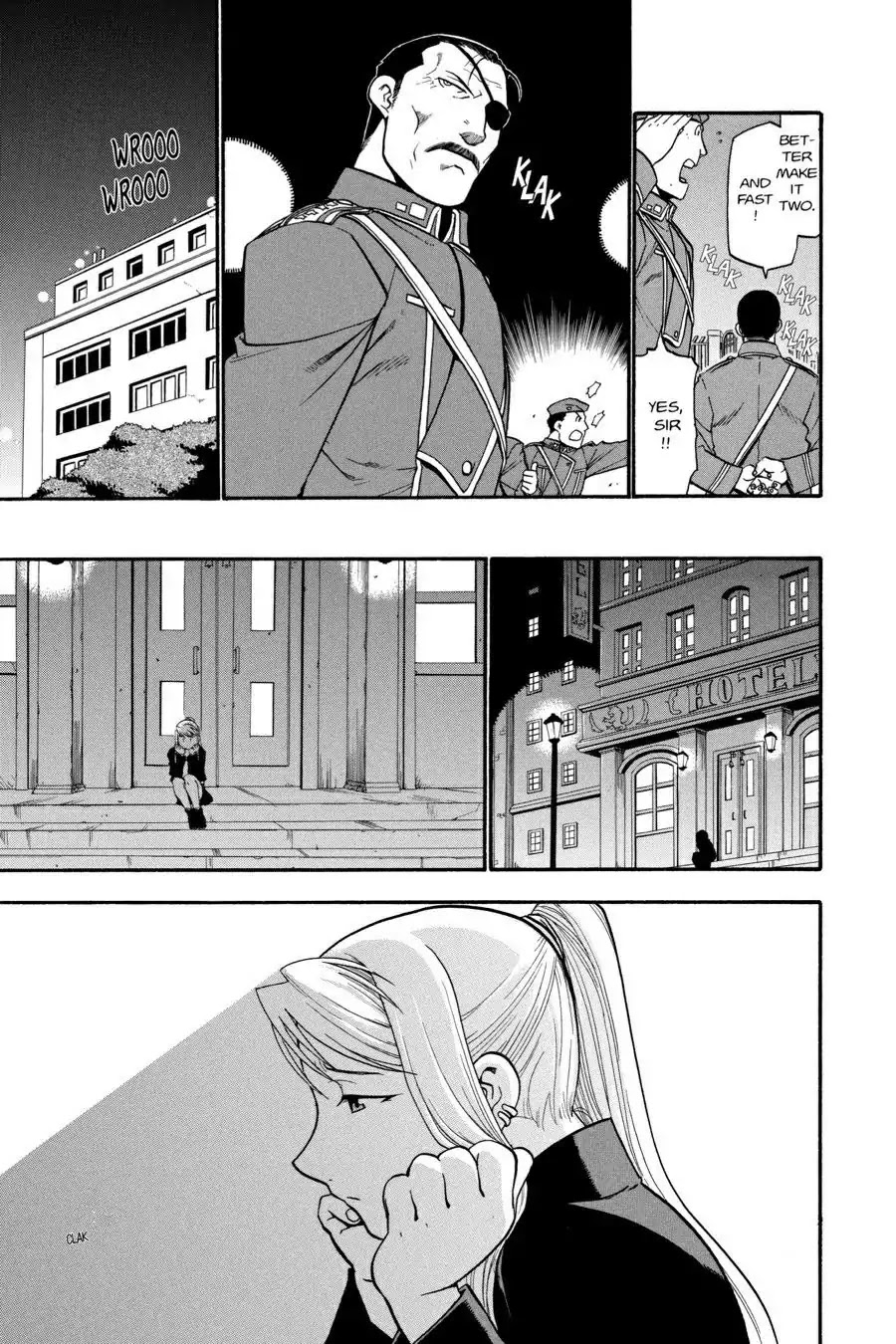 Fullmetal Alchemist manga, chapter 39, page 45 of 48
