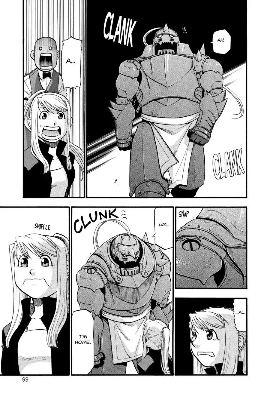 Fullmetal Alchemist manga, chapter 39, page 47 of 48