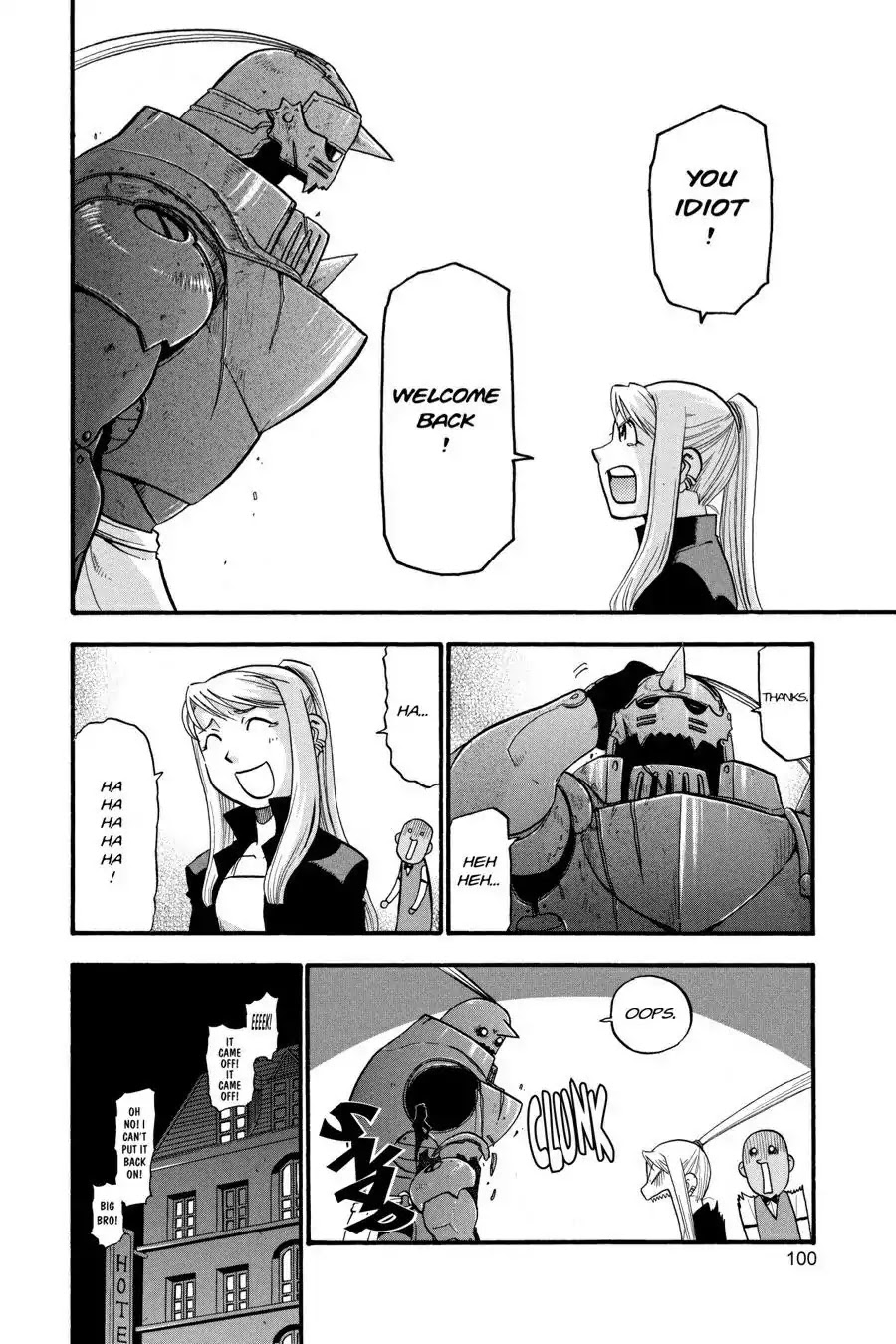 Fullmetal Alchemist manga, chapter 39, page 48 of 48