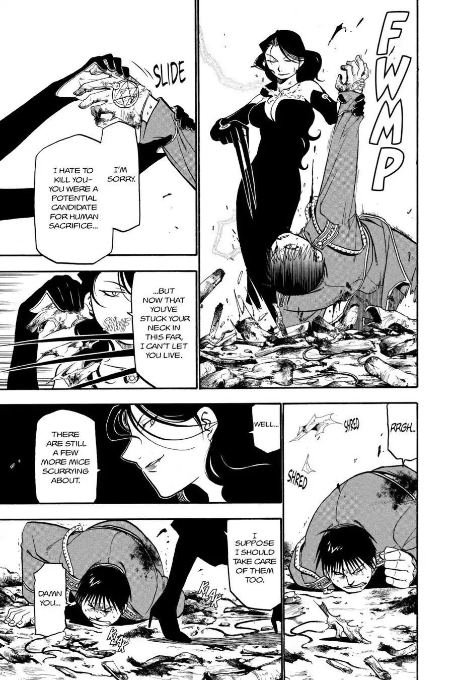 Fullmetal Alchemist manga, chapter 39, page 7 of 48