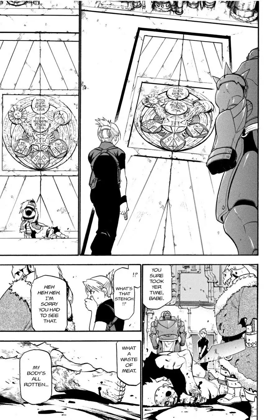 Fullmetal Alchemist manga, chapter 39, page 9 of 48