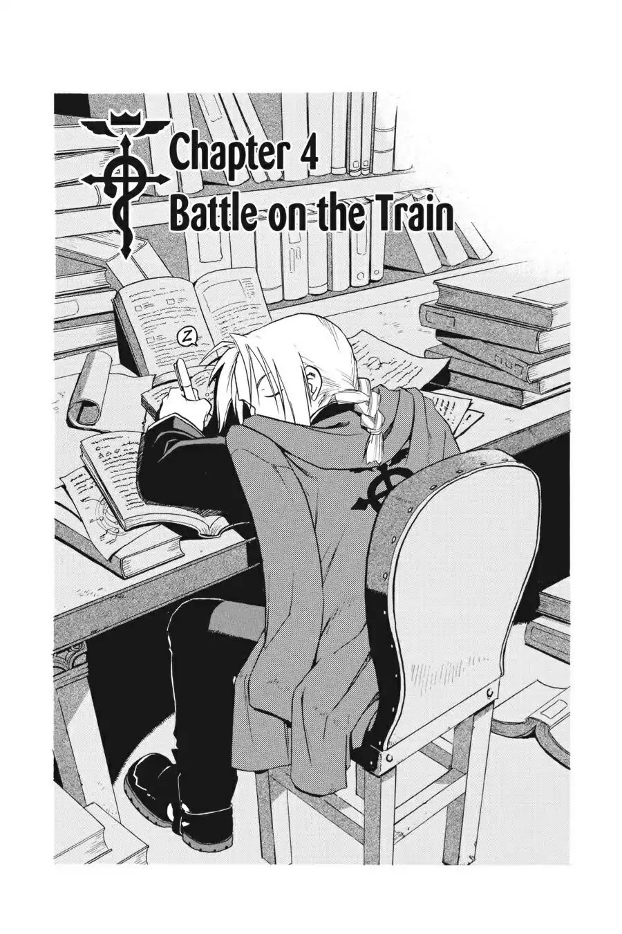 FullMetal Alchemist Chapter 4 page 1 - Chapter 4: Battle On The Train