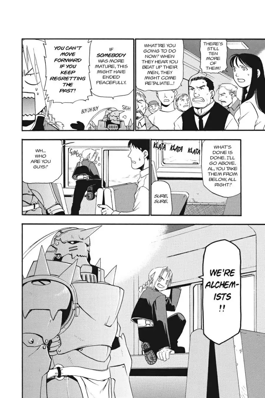 FullMetal Alchemist Chapter 4 page 12 - Chapter 4: Battle On The Train