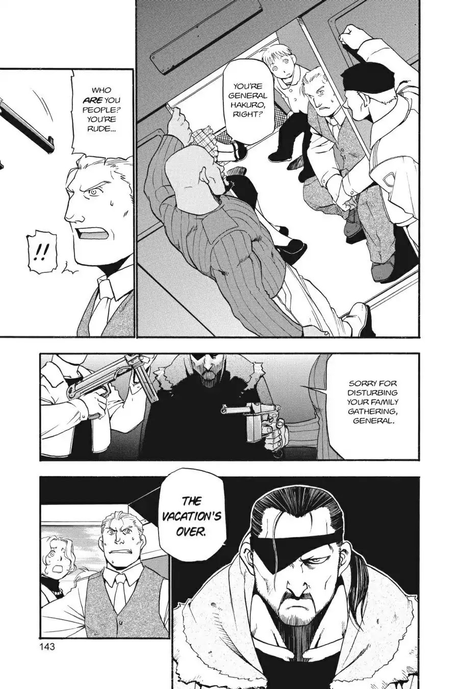 FullMetal Alchemist Chapter 4 page 3 - Chapter 4: Battle On The Train