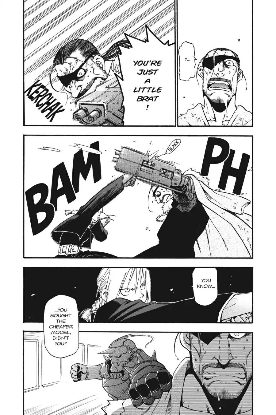 FullMetal Alchemist Chapter 4 page 32 - Chapter 4: Battle On The Train