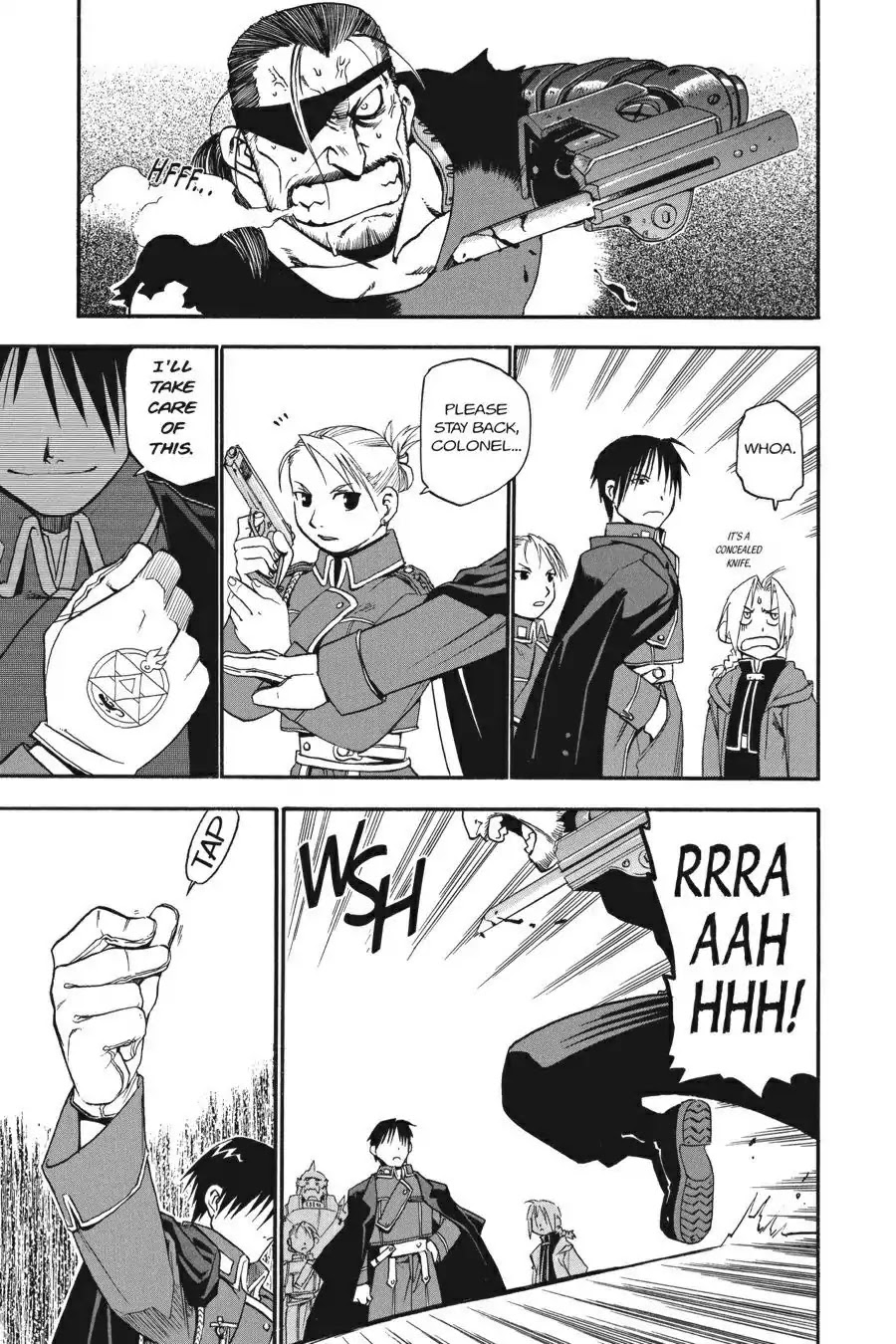 FullMetal Alchemist Chapter 4 page 36 - Chapter 4: Battle On The Train