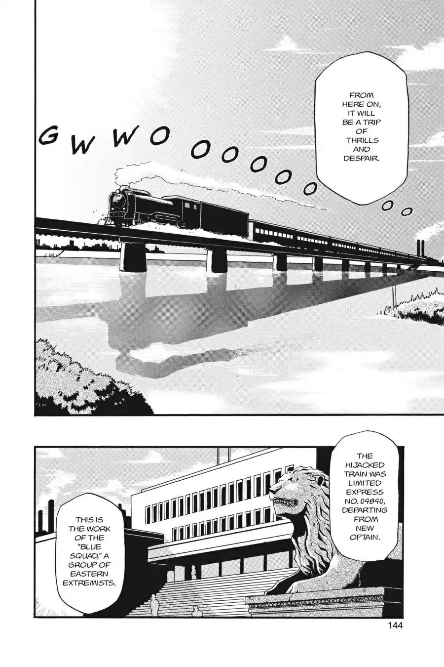 FullMetal Alchemist Chapter 4 page 4 - Chapter 4: Battle On The Train