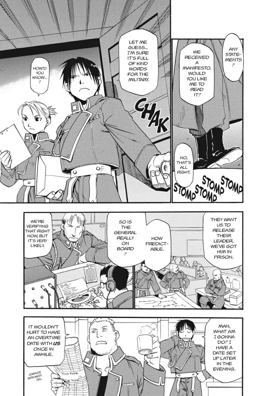 FullMetal Alchemist Chapter 4 page 5 - Chapter 4: Battle On The Train