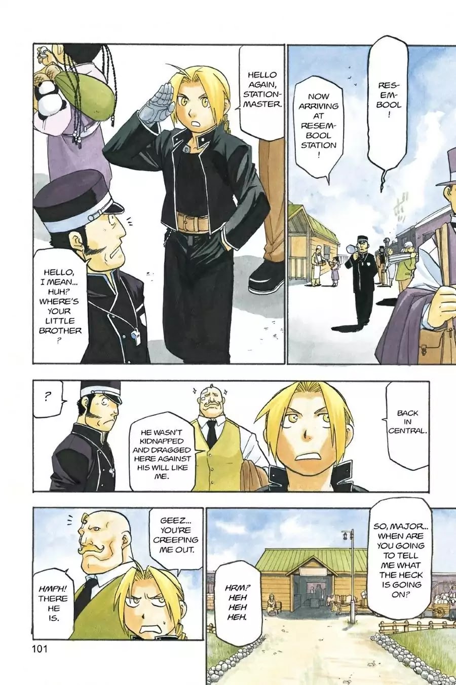 FullMetal Alchemist Chapter 40 page 1 - Chapter 40: Philosopher From The West