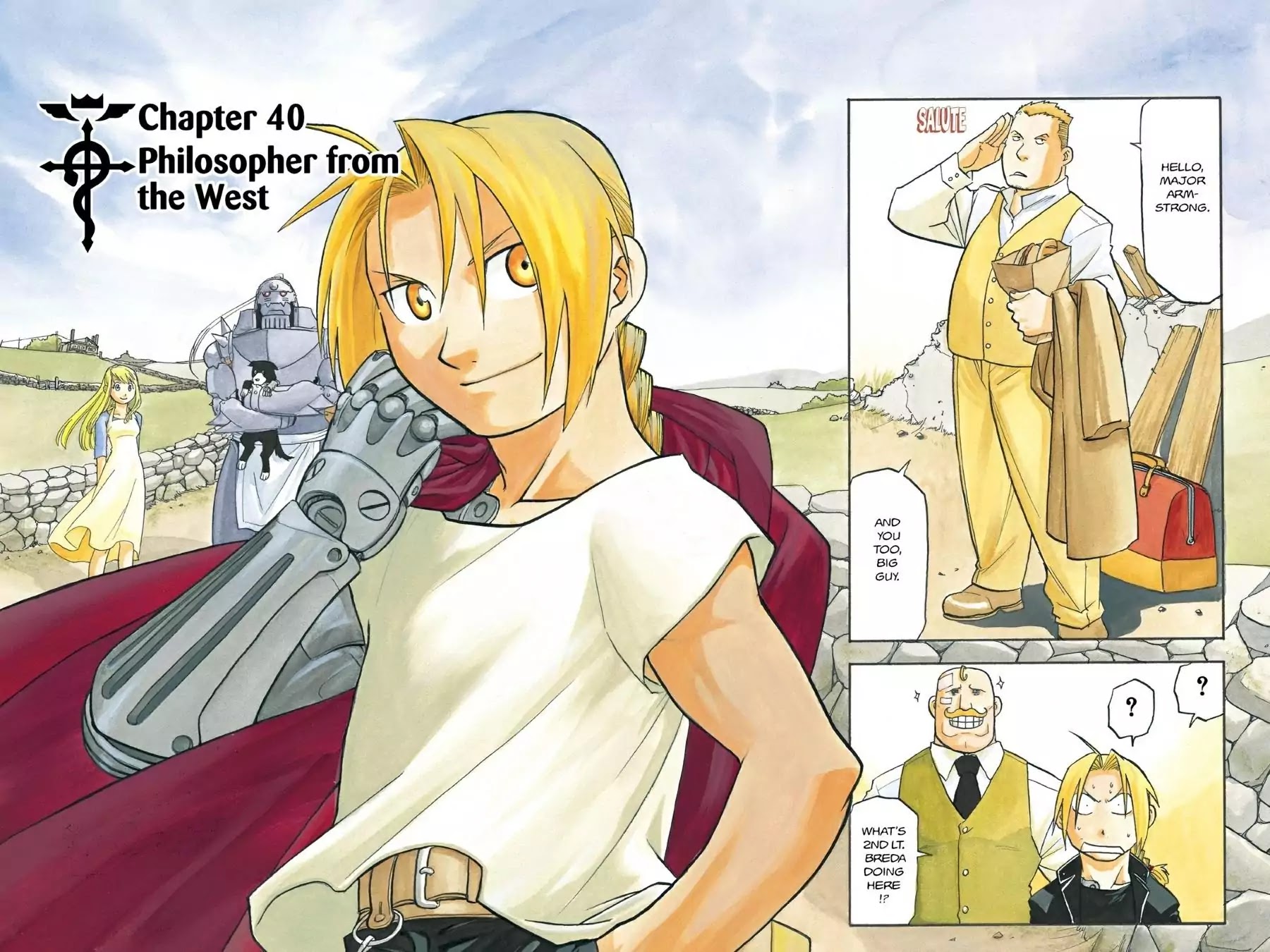 FullMetal Alchemist Chapter 40 page 2 - Chapter 40: Philosopher From The West