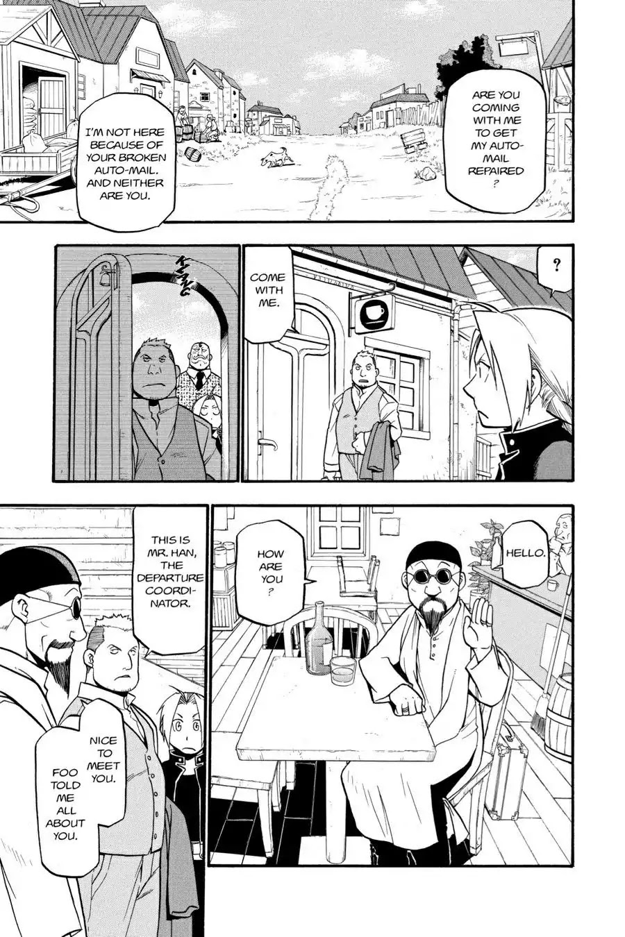 FullMetal Alchemist Chapter 40 page 4 - Chapter 40: Philosopher From The West