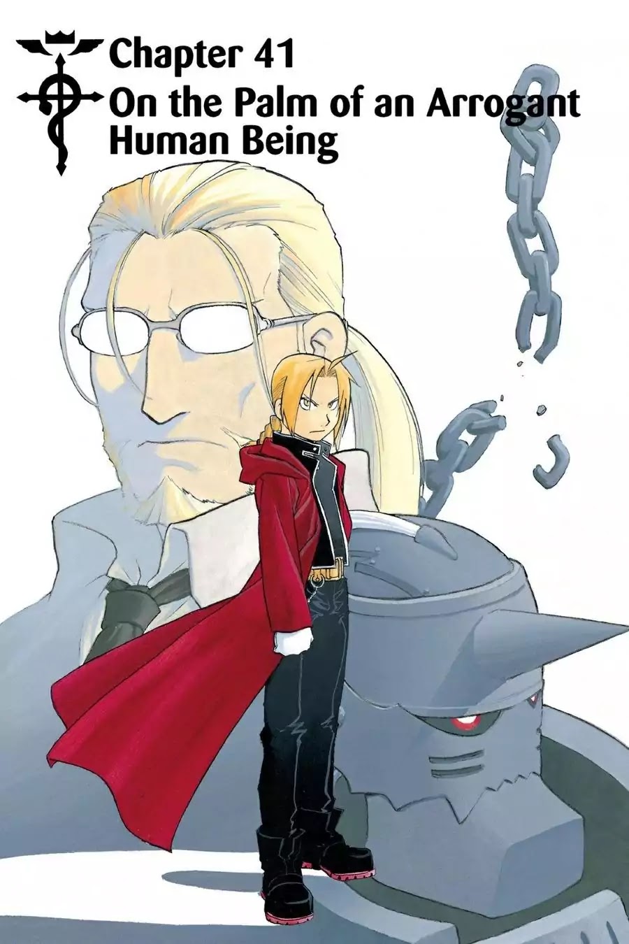 FullMetal Alchemist Chapter 41 page 1 - Chapter 41: On The Palm of An Arrogant Human Being